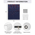 thumbnail image 2 of 4th of July RV Awning Sun Shade Screen 9'X7' Patriotic Stars Flag Mesh Sunscreen Red White and Blue Awning Shade Screen with Zipper UV Blocker Completed Kits Outdoor Canopy for RV Motorhome Camper, 2 of 7