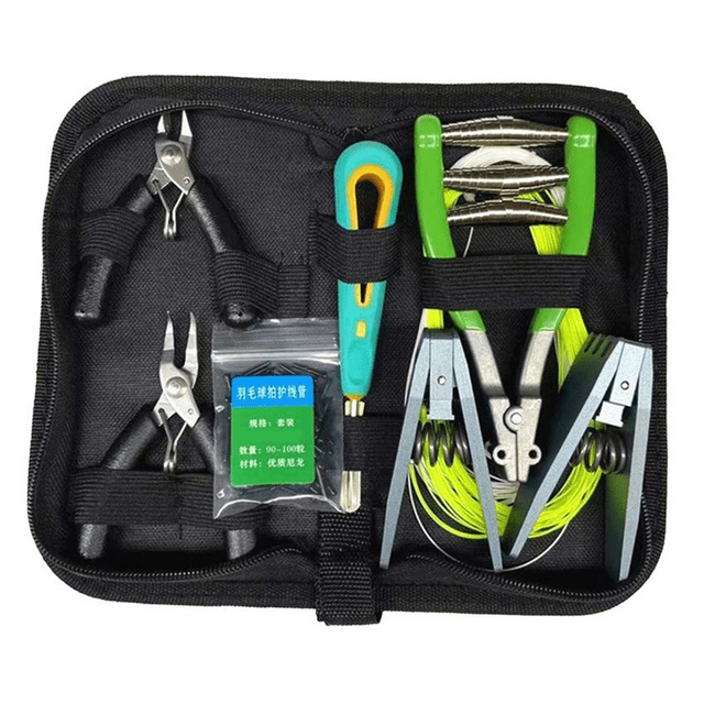 Pince à Badminton Kits d'Outils pour Réparer Raquettes Équipement de Tennis
