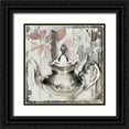 thumbnail image 1 of Sommers, Mindy 26x26 Black Ornate Wood Framed with Double Matting Museum Art Print Titled - Tea Party, 1 of 4