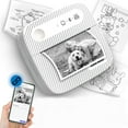 thumbnail image 4 of Dosaele Label Printers Photo Label Printing Wrong organiser Small Home Portable Wireless Bluetooth Thermal Home Storage Kitchen Sorting(White), 4 of 9