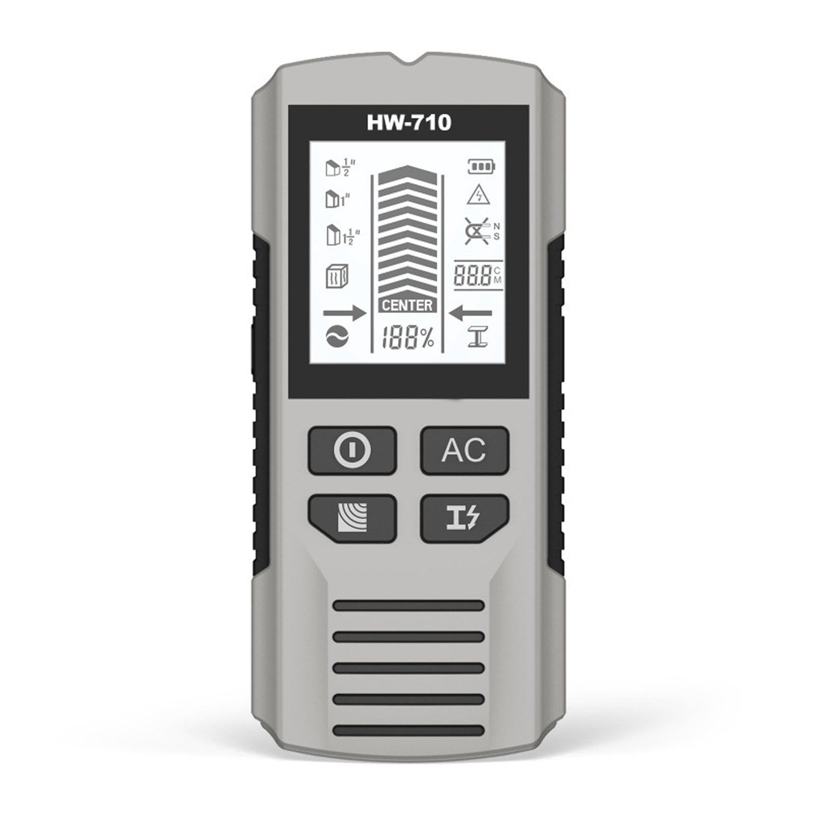 Lightweight ABS Construction Handheld Detectors Identifies Metals Live Wire And Wooden Studs In Wall Multifunctional