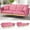 Pink, variant on ACMEASE 70” Velvet Futon Sofa Bed with Adjustable Armrests and 2 Pillows, Convertible Futon Couch, Pink