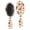 Autumn Fall Leaves Pattern, variant on Autumn Fall Leaves Pattern Hair Brush,Girls Detangling Hair Brush,Glide Through Tangles with Ease for Wet & Dry Hair