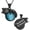 Black, variant on Personalize Stainless Steel Cat Urn Pendant Stone Moon Memory Necklace for Cremation Ashes Keepsake Memorial Jewelry