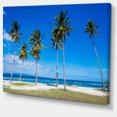 thumbnail image 2 of Palms on Philippines Tropical Beach - Modern Seascape Canvas Artwork, 2 of 3