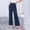 *Navy, variant on Women's Wide Leg Cargo , High Waist Casual Stretch Pants with Pockets Button White,Womens Plus XXL