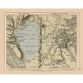 thumbnail image 2 of Case 24x20 White Modern Wood Framed Museum Art Print Titled - Jerusalem Sea of Galilee Israel - Case 1878, 2 of 4
