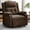 Brown, variant on Korser Power Recliner Chair for Adults with Side Pockets Oversized Electric Recliner with Memory Function for Living Room,Chenille,Grey