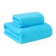 thumbnail image 2 of Juego de toallas de baño | Paquete de 2 toallas de secado rápido absorbentes ultrasuaves | Material natural | Ligero Duradero | Multicolor: Naranja Amarillo Rojo Verde Azul | 19x18x4cm | 450g |, 2 of 6