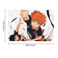 thumbnail image 2 of Haikyu Tapestry, Anime Poster, Backdrop Tapestries, Wall Hanging Decor For Bedroom, Living Room, Dorm, 60x40 Inch, 2 of 9