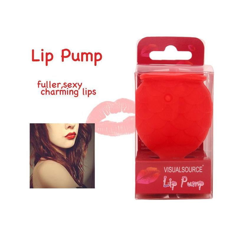 Silicone Fish-Shaped Lip Plumper Enhancer Full Plumping Tool Beauty ...