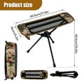 thumbnail image 4 of AMERTEER Repose-Pieds de Chaise de Camping Portable Pliable Repose-Pieds de Camping Tabouret de Pied de Chaise de Camp Imperméable Respirant Repose-Pieds de Chaise d'Extérieur, 4 of 7