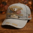 thumbnail image 3 of UngA USA 250th Anniversary Hat 1776-2026 Adjustable Embroidered Canvas Baseball Hat for Independence Day Patriotic 250th USA Hat for Men Women,One Size, 3 of 3