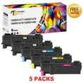 thumbnail image 1 of Toner Bank 5-Pack Compatible Toner for Xerox 106R01480 106R01477 106R01478 106R01479 Phaser 6140 6140N 6140DN Printer Replacement Toner Ink Office Supplies 2x Black, Cyan, Magenta, Yellow, 1 of 7