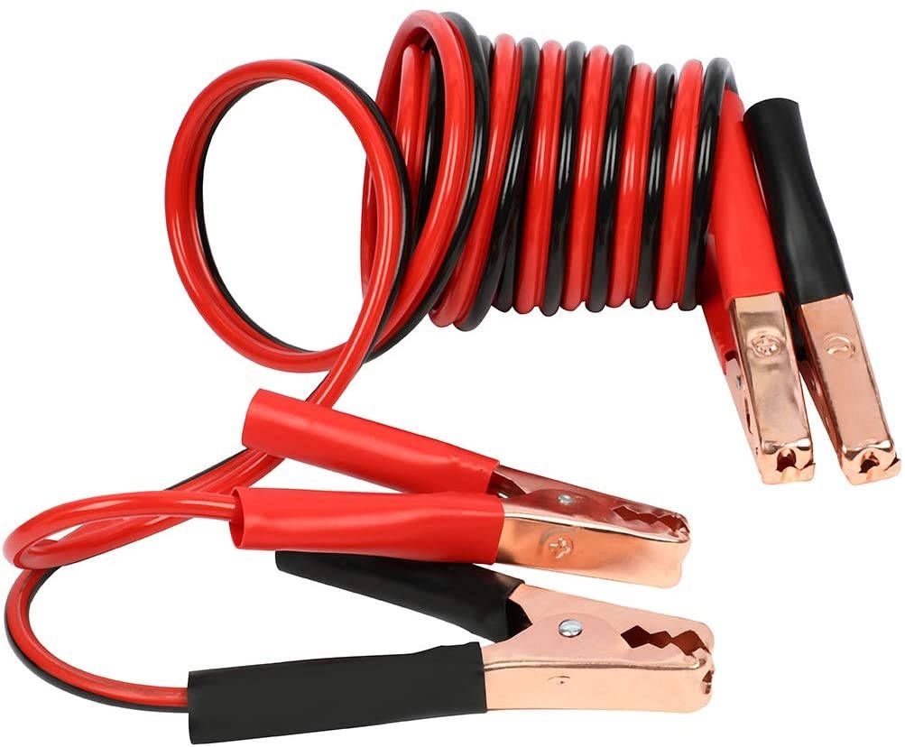 SCITOO 10 Guage Jumper Cables for Car Battery, Heavy Duty Automotive