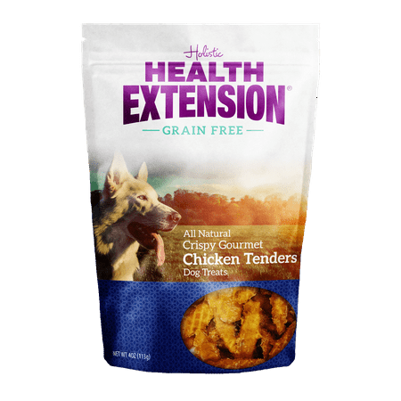 UPC: 0784672107198 | Health Extension Grain Free Chicken Tenders Dog Treats  4 Oz