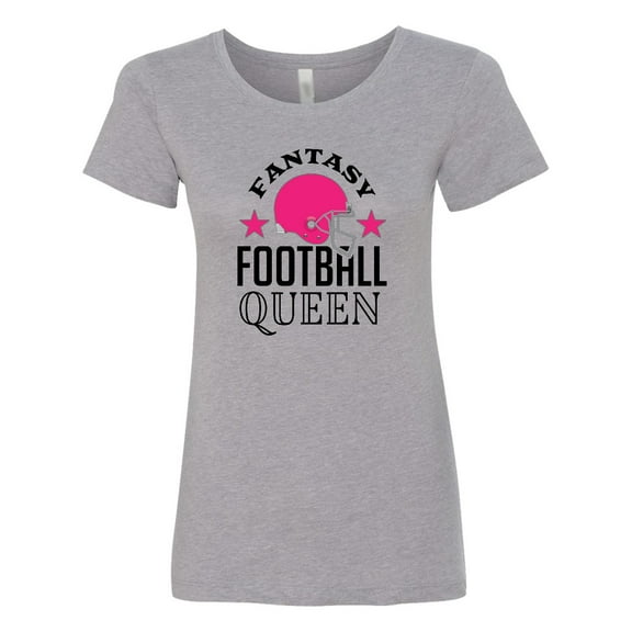 Inktastic Fantasy Football Queen Sports Women's T-Shirt