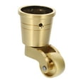 thumbnail image 1 of MIANGASTORE Universal Furniture Caster Brass Heavy Wheel 360 Degree Rotation, 1 of 8