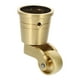 thumbnail image 1 of Rueda universal de latón resistente con rotación de 360 grados para muebles, 1 of 5