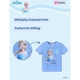 thumbnail image 4 of Camiseta Disney Frozen Elsa de algodón para cumpleañeros para niña de 2 a 6 años, 4 of 7
