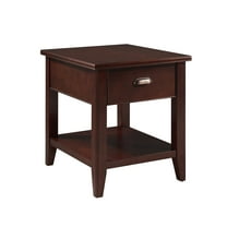 Leick Home 10507-SC Laurent Secret Compartment Side Table, Chocolate Cherry