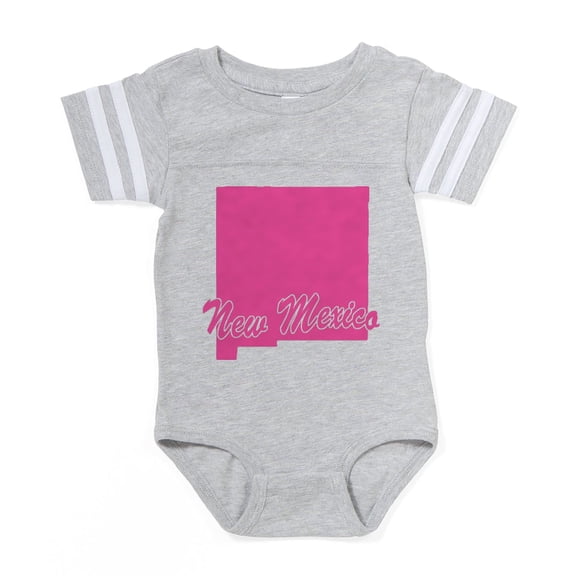 CafePress - New Mexico - Cute Infant Baby Football Bodysuit