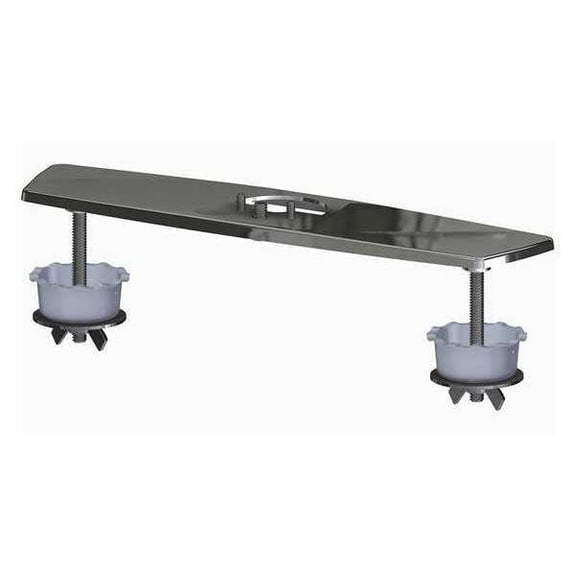 Chicago Faucet Trim/Cover Plate,Chrm,10-1/4" L,2-1/2" W EQ-A13-KJKCP