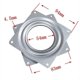 thumbnail image 2 of Square Rolling Swivel Plate, Square Ball Bearing, 4 Inch Ball Turner, 360 Rotation Square Tray, For Furniture, Displays, Cabinets, 2 of 5