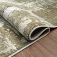 thumbnail image 6 of Abani Savoy 5x8 Green Contemporary Abstract Area Rug Power-Loomed, 6 of 8