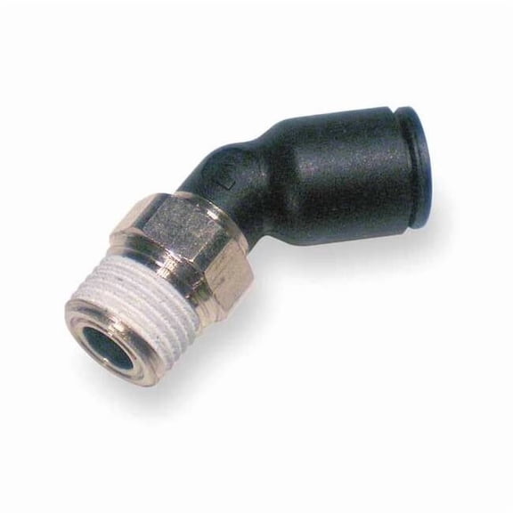 Legris Male Elbow,Tube 3/8In,Pipe 1/4In,PK10 3113 60 14