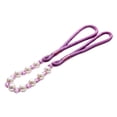 thumbnail image 2 of Curtain Tiebacks, Acrylic Pearl Beads Curtain Holdbacks, Outdoor Farmhouse Tie Backs for Curtains, Curtain Holders for Drapes Home Office Decor, Purple, 2 of 7