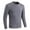 Gray, variant on hengsof Men Intelligent Electric Heated Underwear Tops Heating Thermal Shirt for Outdoor Cold Weather