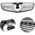 thumbnail image 5 of DIBON AUTO Diamond Front Grille for Mercedes Benz W204 C Class Grill C250 C300 C350 2008-2014, 5 of 5