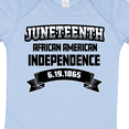 thumbnail image 4 of Inktastic African American Independence Juneteenth Boys or Girls Baby Bodysuit, 4 of 5