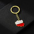 thumbnail image 6 of Elegant Poland Map Keychain Steel Poland Culture Keyrings Luxurious Pendant Keychain Suitable for Home Decors, 6 of 9