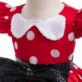 thumbnail image 5 of Girls Mini Mouse Princess Dress Polka Dot Costume Christmas Birthday Dress up, 18M-7Y, 5 of 8