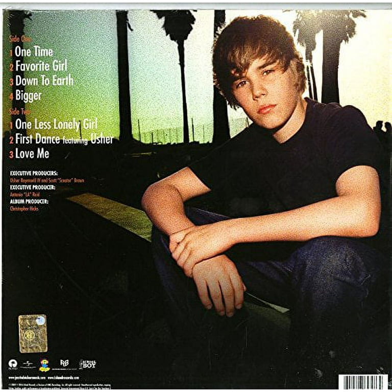Justin Bieber - My World Vinyl LP, 2009 Release, Music