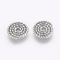 thumbnail image 2 of Tibetan Style Spacer Beads Lead Free & Cadmium Free Disc Antique Silver 10x1.2mm Hole: 2mm, 2 of 2