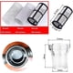 thumbnail image 2 of Filtro de sedimentos para hidrolavadora. Filtro de acero inoxidable de malla 40. Para jardinería exterior. Conector hembra de 3/4 de pulgada., 2 of 5