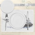 thumbnail image 3 of Ambesonne Ocean Place Mats Set of 4, Columbus Ship Sailing, Standard Size, Multicolor, 3 of 6