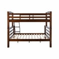 thumbnail image 6 of Linon Levi Twin over Full Wood Bunk Bed with Attached Ladder in Espresso Brown, 6 of 13