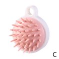 thumbnail image 1 of Cepillo de champú japonés de silicona suave para masajear el cuero cabelludo, peine para la picazón con mango, artefacto para sujetar la cabeza, peine para champú., 1 of 7