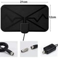 thumbnail image 5 of Ultra-Thin HD Digital TV Antennas for Smart TV Local Channels with Amplifier Signal Booster Indoor/Outdoor Use Long Range 4K 1080P Antenna tv for Free Channels Support 360° Reception - Easy Setup, 5 of 7