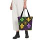 thumbnail image 5 of Fotbe Mardi Gras1 Bolsa de Playa con Estampado, Bolsa de Hombro, Bolsa de Mano Espaciosa, Bolsa de Viaje Ligera, Bolsa de Compras Versátil, 5 of 6