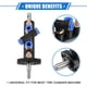 thumbnail image 3 of Válvula de control de aire Pedal de pie 6.10"x2.05"x2.40" Piezas de máquina cambiadora de neumáticos universal para automóvil, 3 of 7