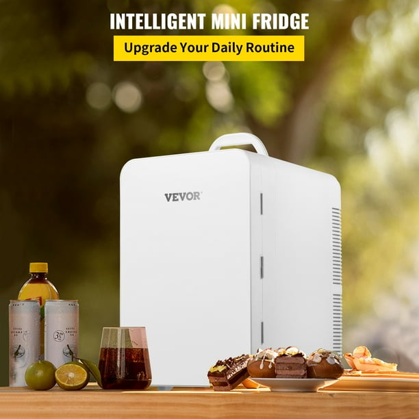 VEVOR Mini Fridge 15 Liter Portable Cooler Warmer Skincare