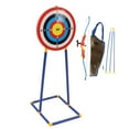 thumbnail image 3 of Juguete de tiro con arco de plástico para niños, juego de arco y flecha para niños, juguete para interior y exterior para niños, juego de arco y flecha para niños, eficiencia óptima, 3 of 14