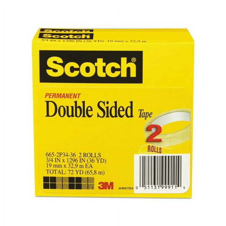 3M 7010373267  36 yd x 1.500 Width x 3.9 mil Thickness Double Sided Tape  - All Industrial Tool Supply