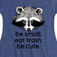 thumbnail image 3 of Instant Message - Small Trash Cute Raccoon - Toddler And Youth Girls Fit And Flare Dress, 3 of 5
