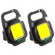 thumbnail image 1 of Escalada Linternas de llavero - COB LED 500 lúmenes Luces de bolsillo más brillantes (2 juegos) Tmvgtek Para Estrenar, 1 of 7